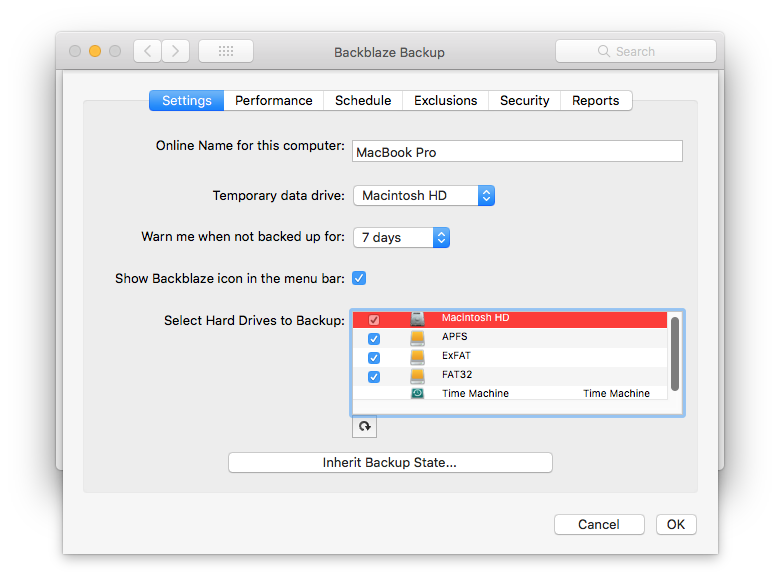 video settings for mac