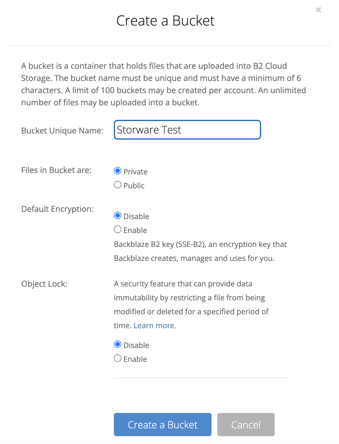 Quickstart Guide For Storware And Backblaze B2 Cloud Storage ...