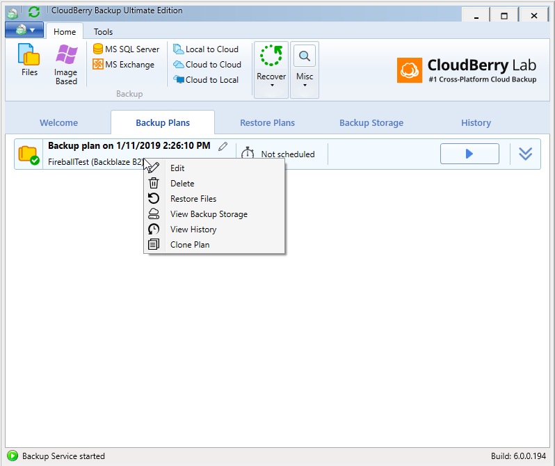 cloudberry backup ultimate edition