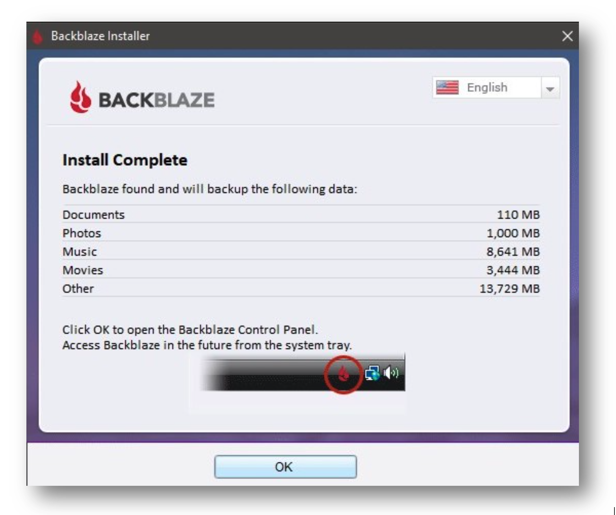 backblaze on linux