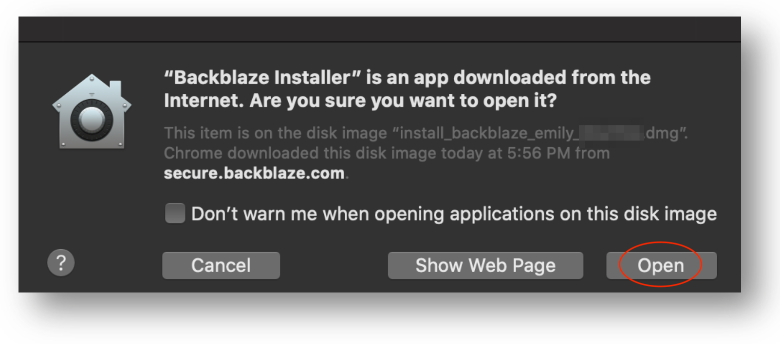 file sharing backblaze mac