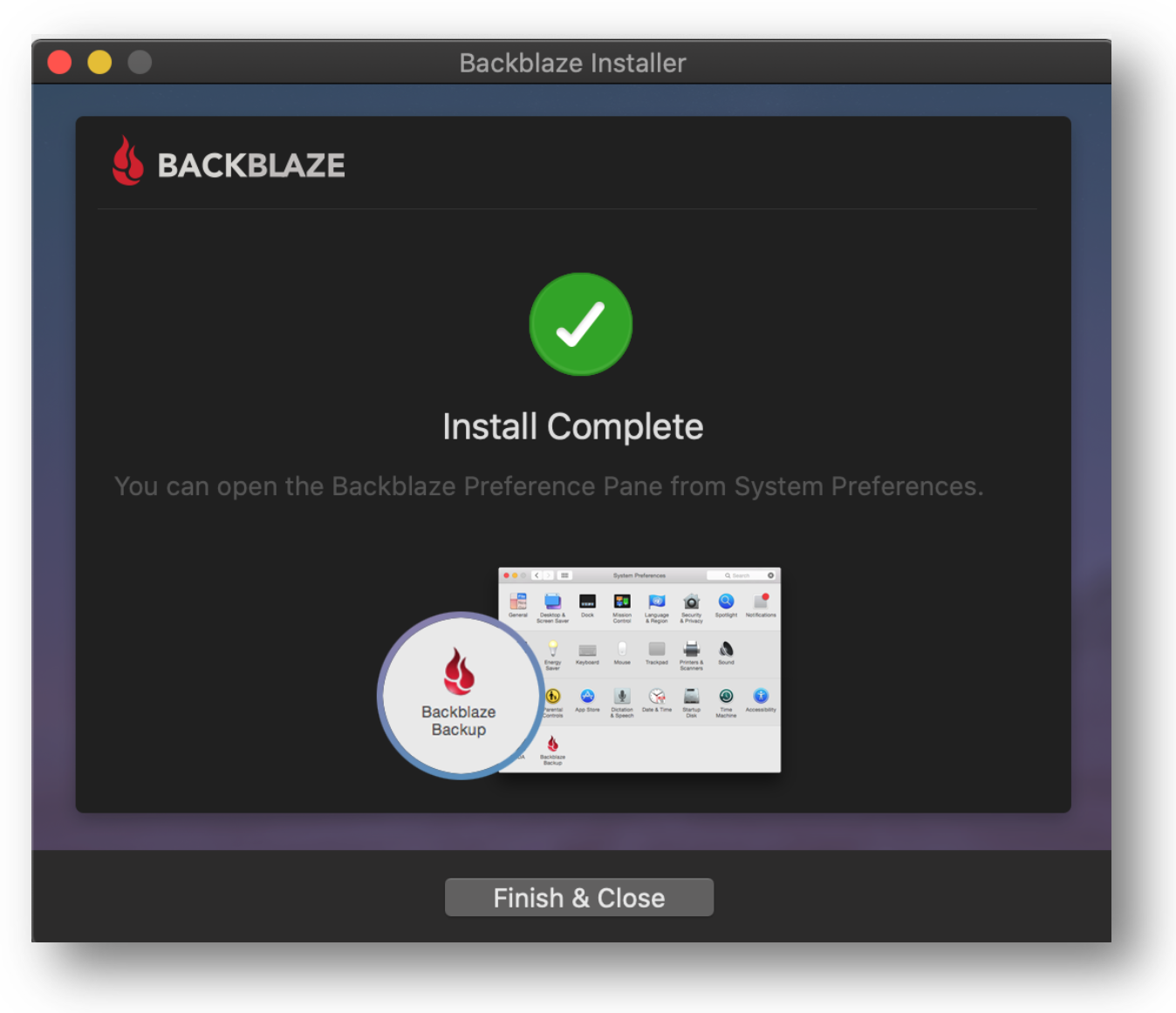 backblaze for mac not backing up